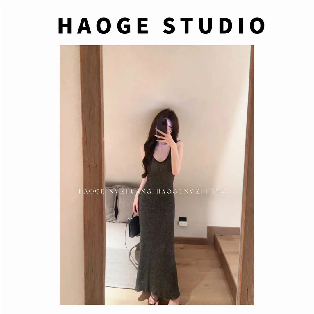 浩哥严选●克里特夏日HGX5LYQ2585A连衣裙预显瘦时尚气质修身设计