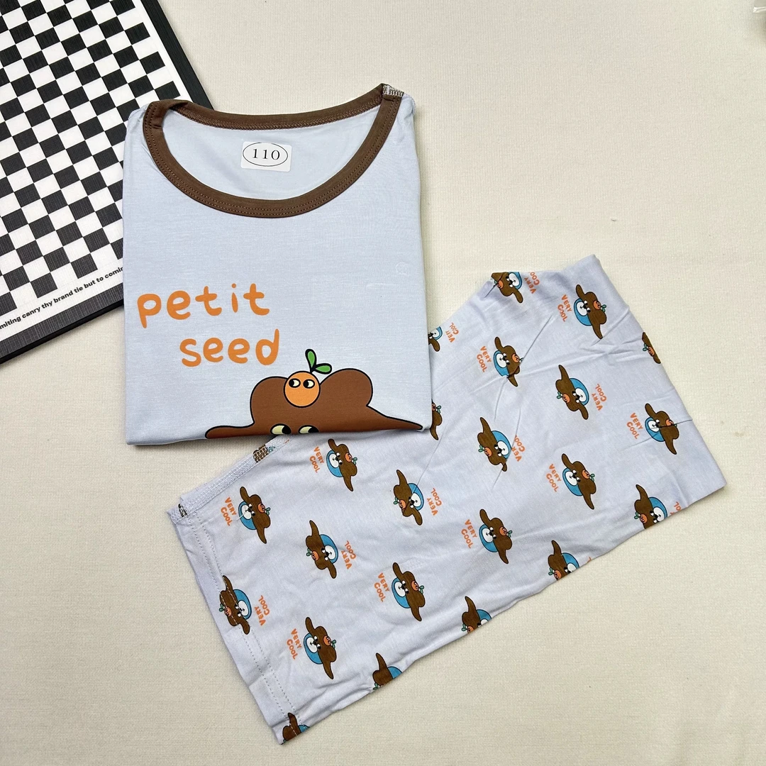 瓜子糖儿莫代尔分体套装（直播专用链接）