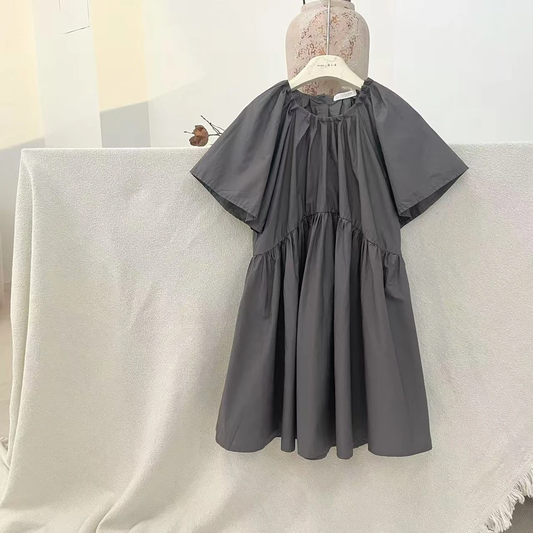 现货【新款】夏季亲子连衣裙有袖       UQ25047