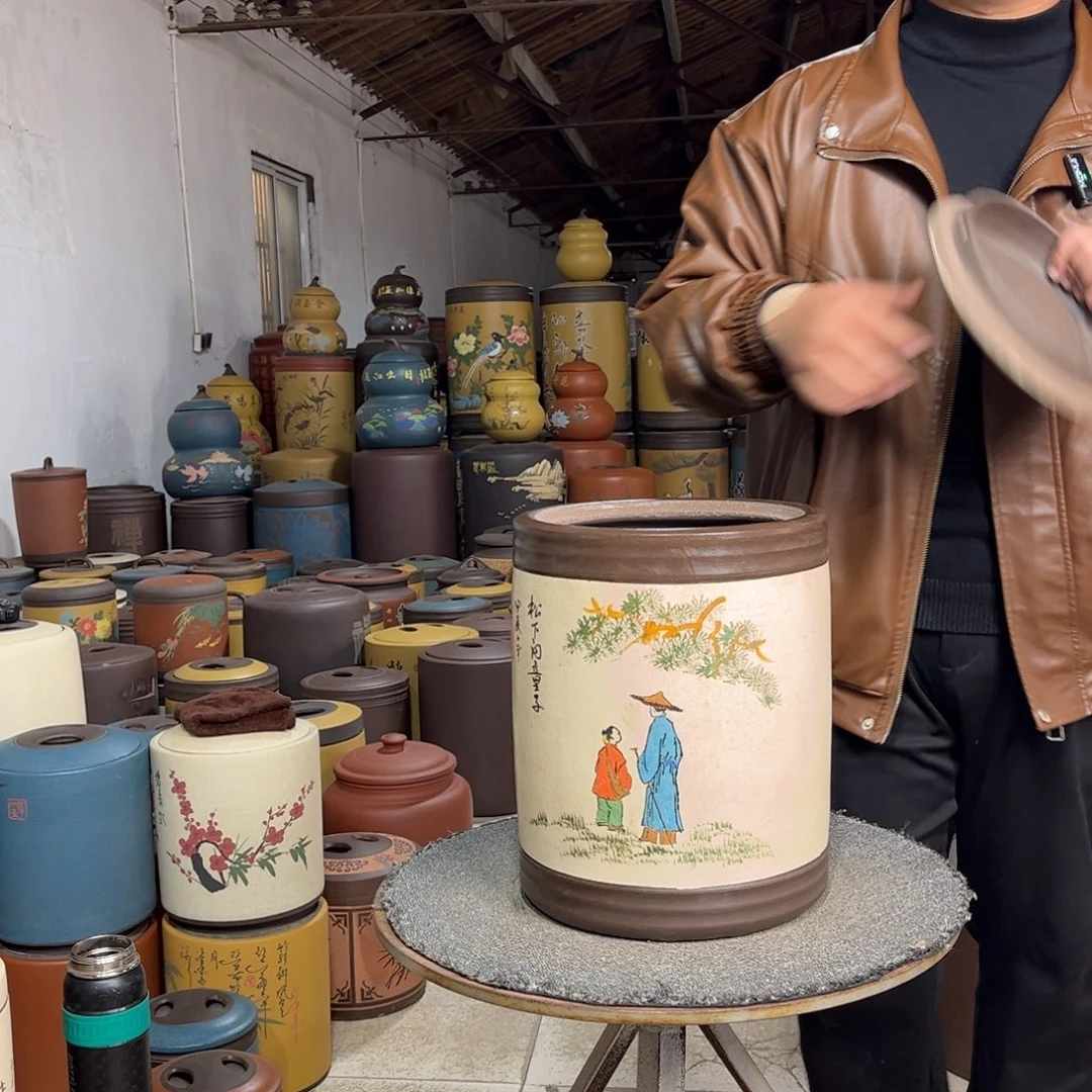 紫砂茶叶罐茶叶罐