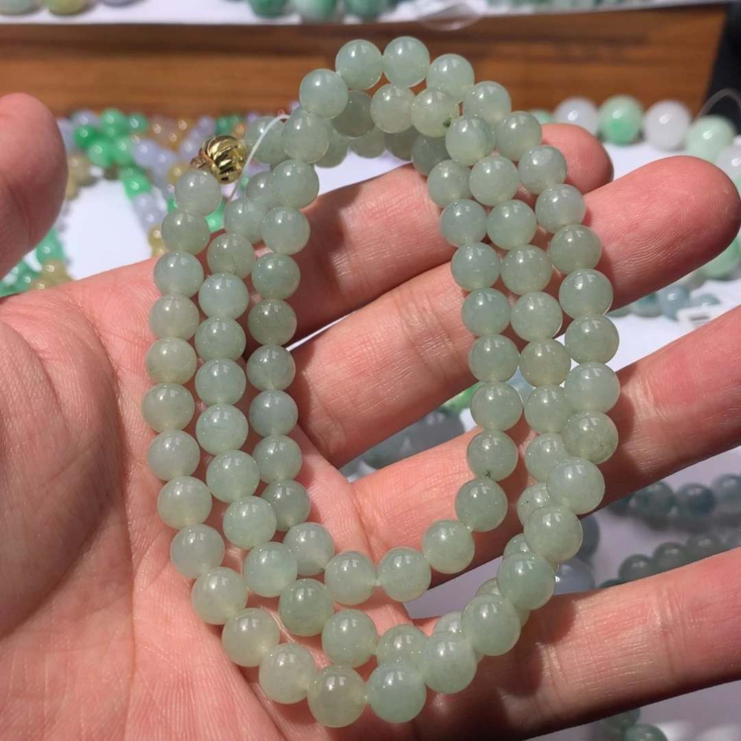 未镶嵌手链翡翠项链卡7.5
