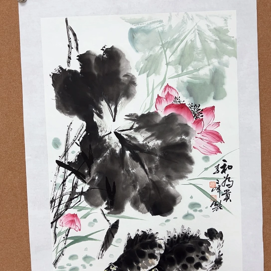 国画李文峰的画作