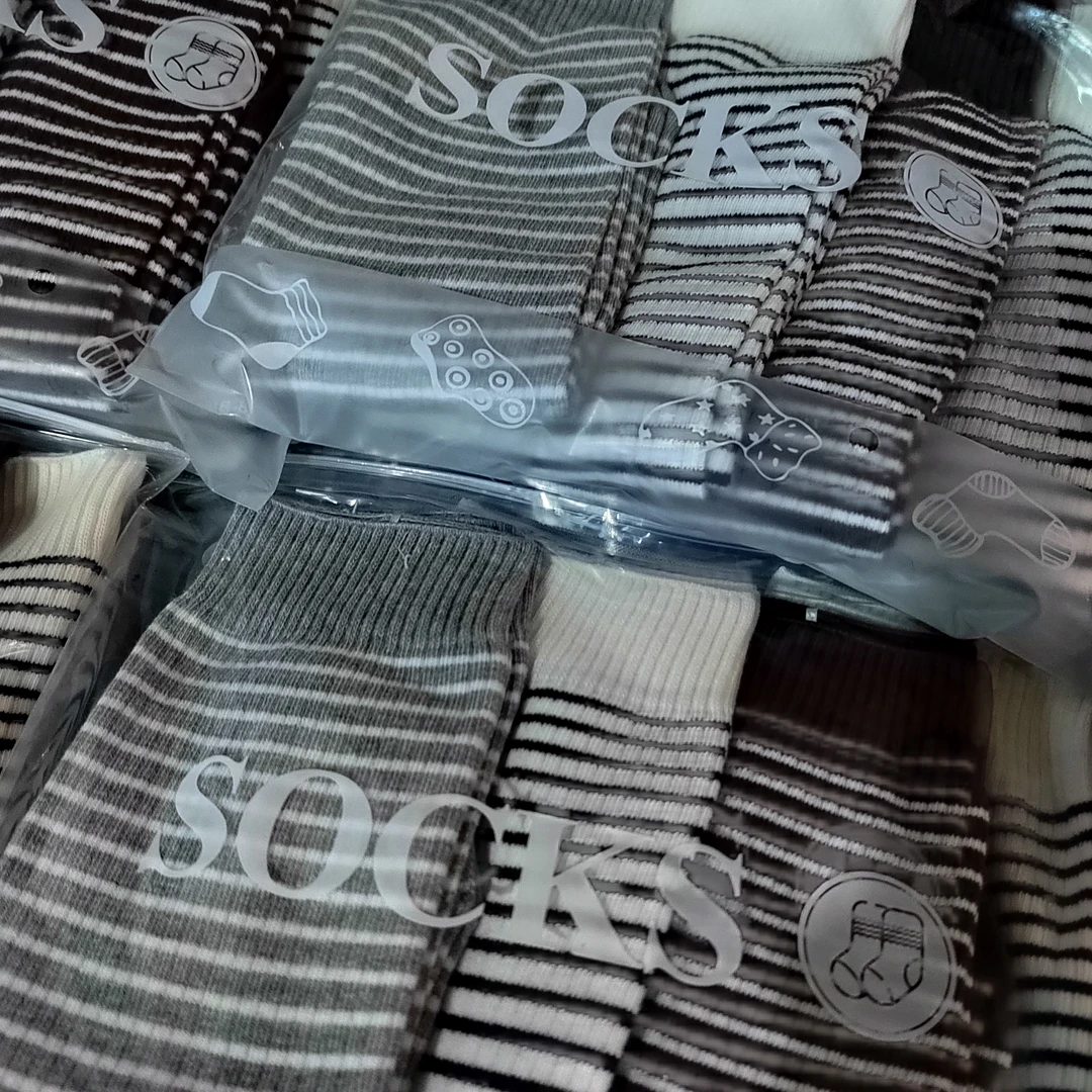 【小小多专属】【宣言Ⅱ-4双装袜子】百搭条纹吸汗透气简约女袜