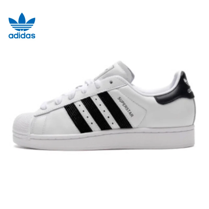 adidas阿迪达斯【太】三叶草女鞋SUPERSTAR II W运动鞋休闲鞋JP9678