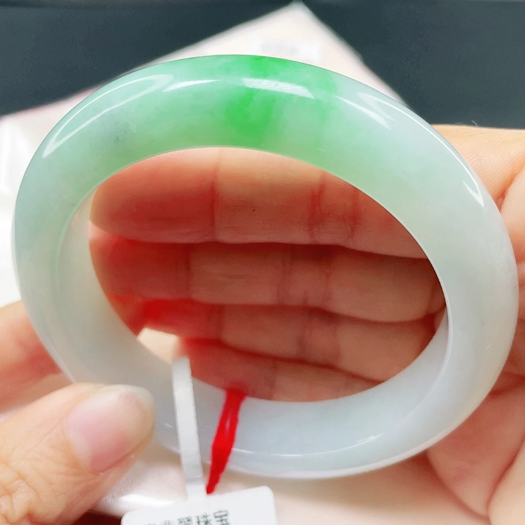 未镶嵌手镯翡翠正圈57 028