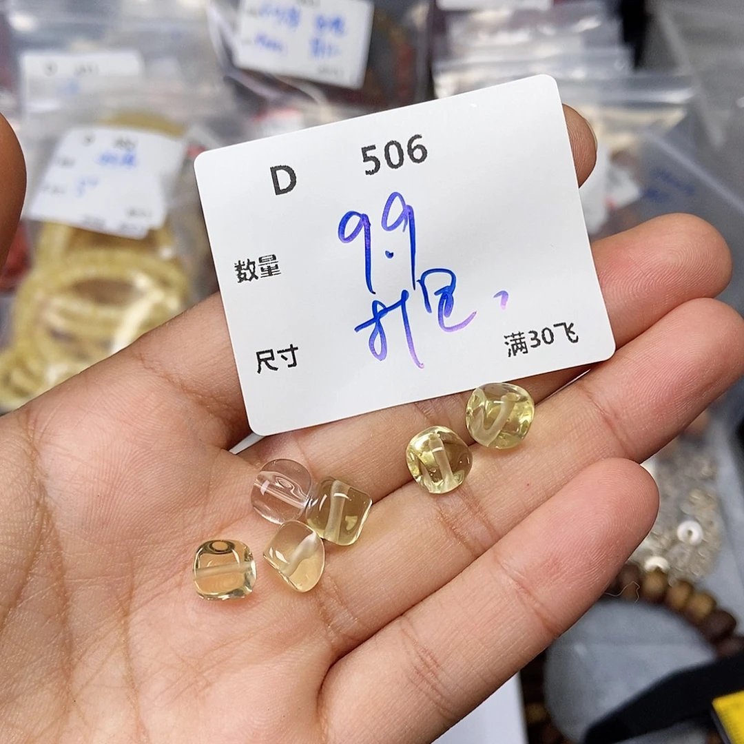 颈饰水晶银S925镶嵌D506