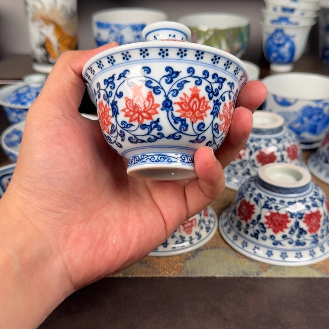 现代手工手绘茶器