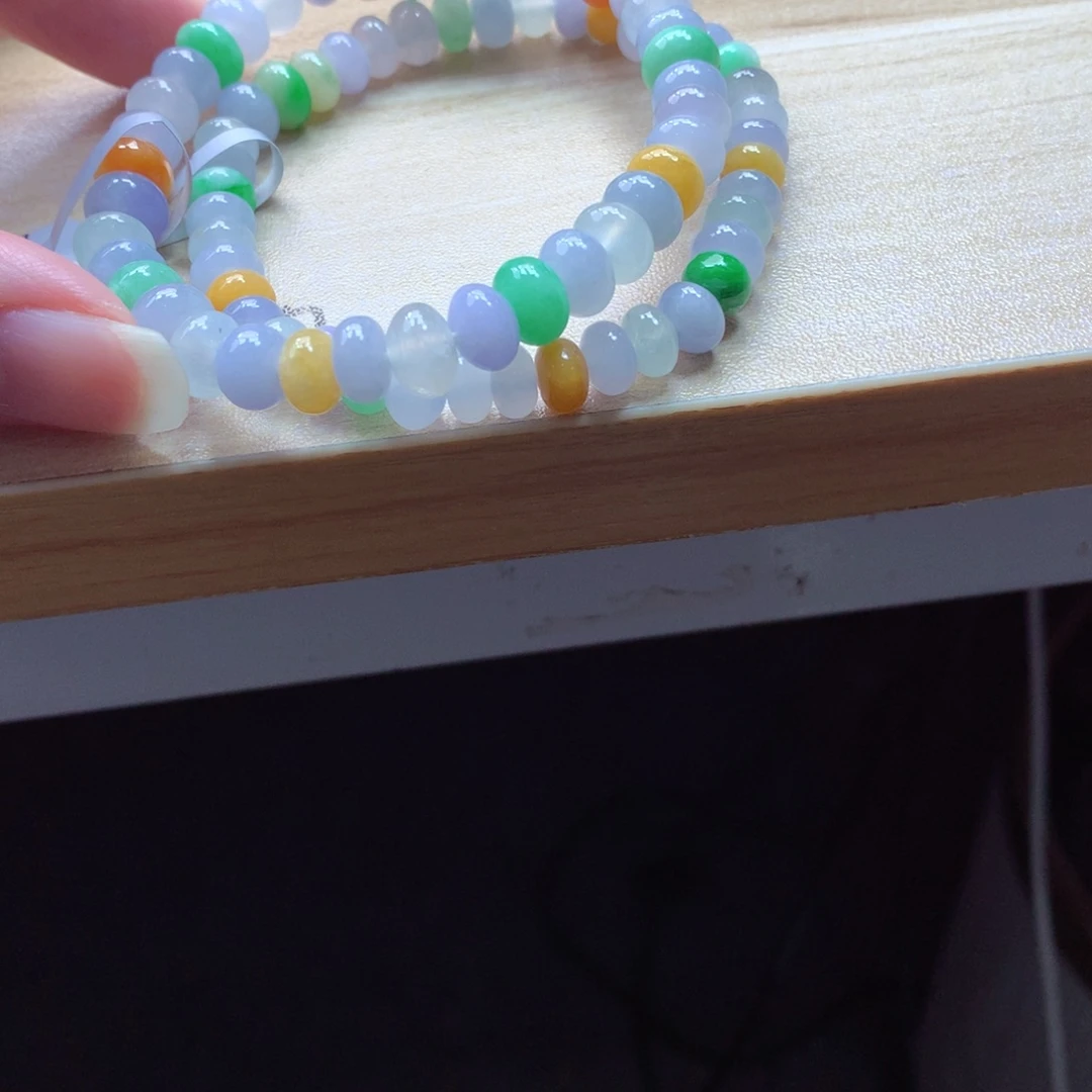 翡翠颈饰未镶嵌多样性发一条