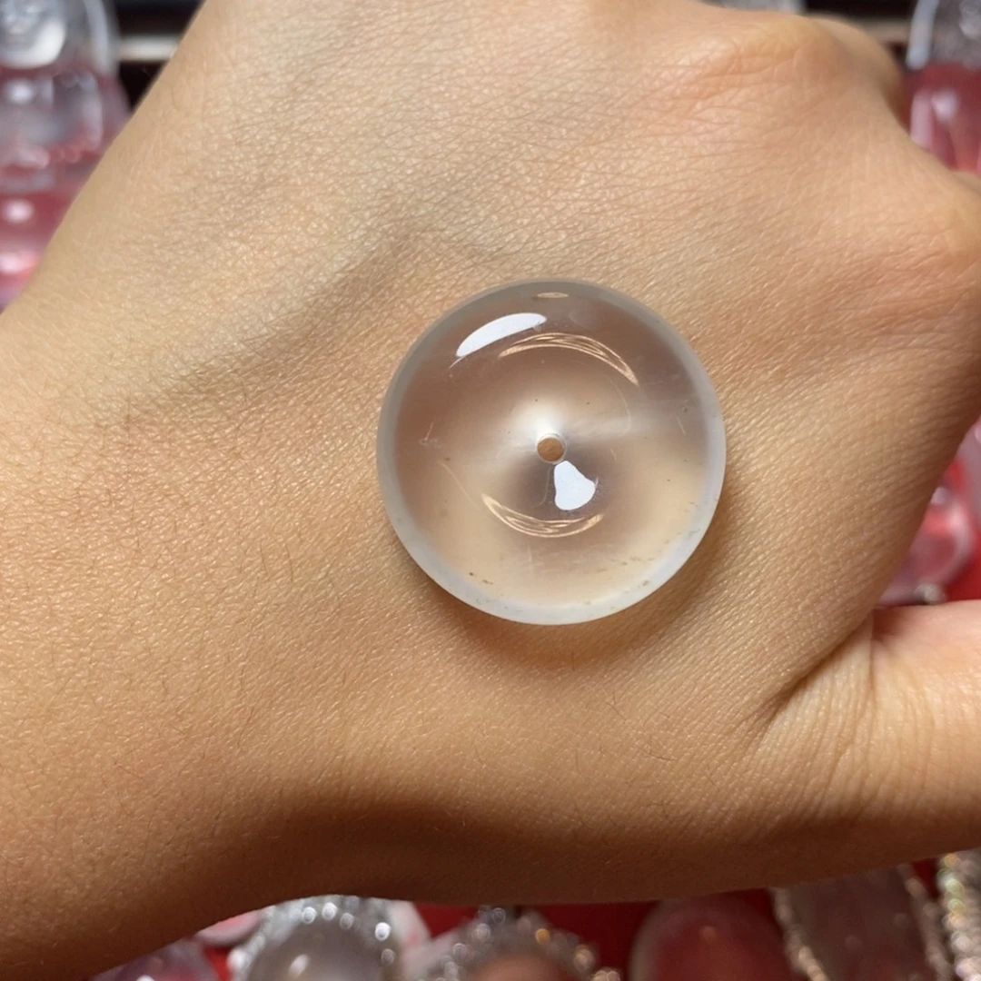 石英质玉未镶嵌吊坠