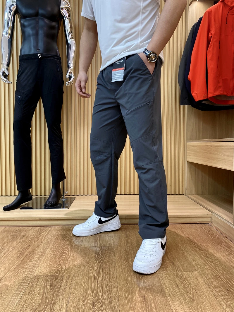 老陈自留！吸汗透气！3D立裁版！男士户外机能运动速干休闲裤0009