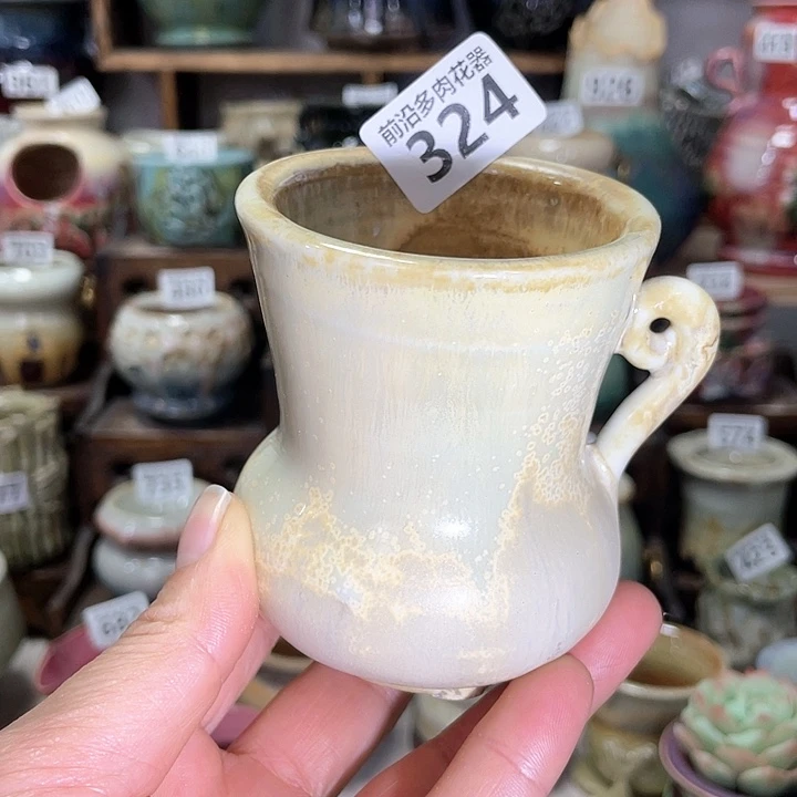 红陶内口径6高度6