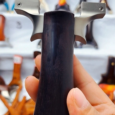 木执**手美沙锁九手工实木弹弓