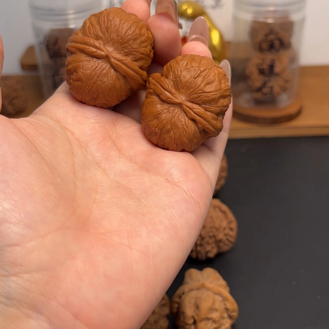 文玩核桃把件元宝41全打底