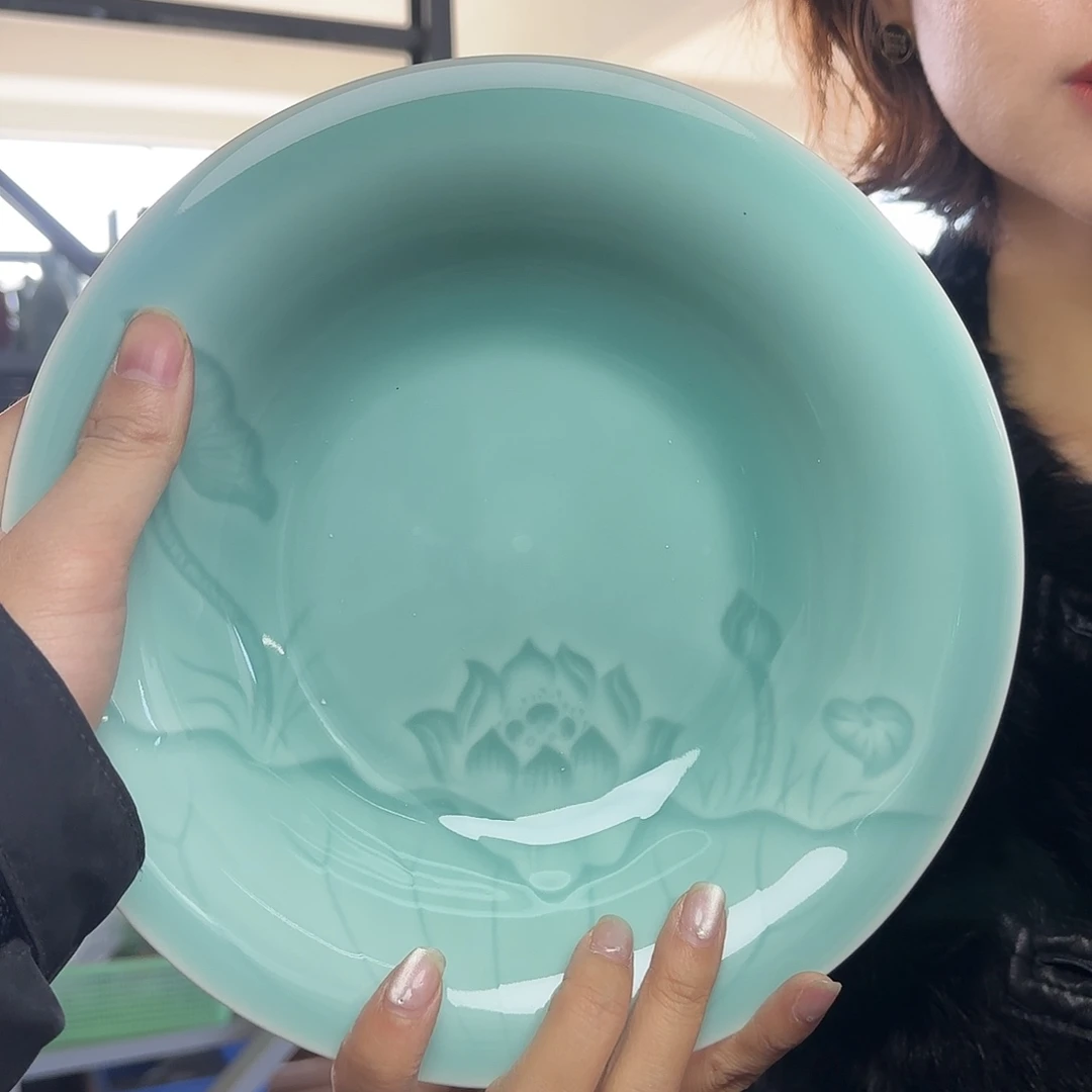 龙泉云间青瓷小米茶器