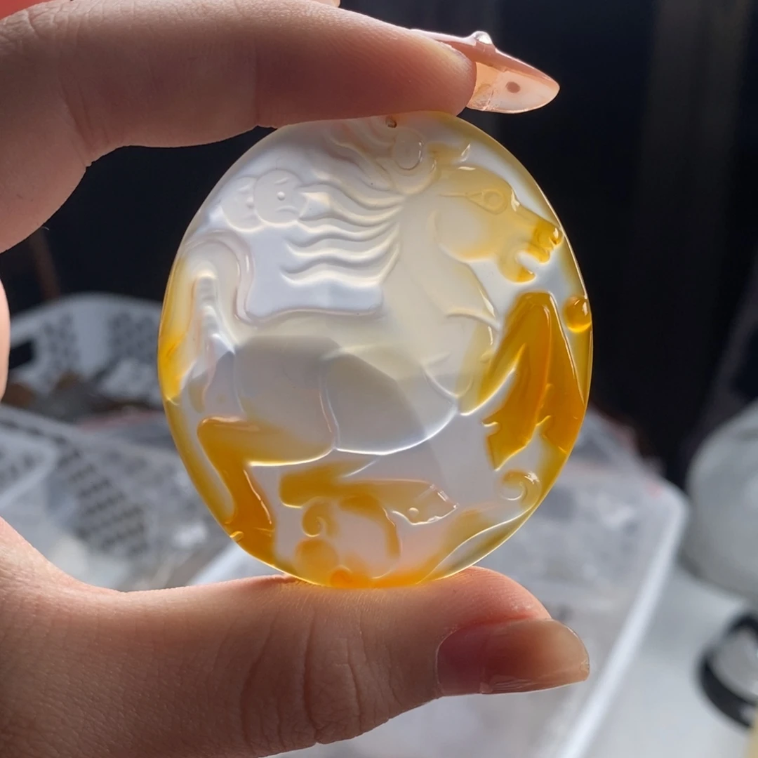 玛瑙/玉髓未镶嵌颈饰