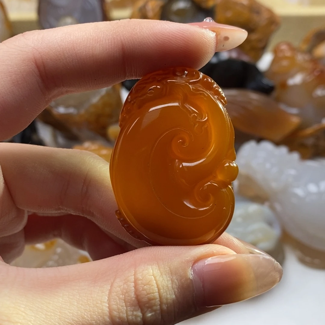 玛瑙/玉髓未镶嵌颈饰