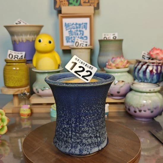 景德镇手工陶瓷盆 口10