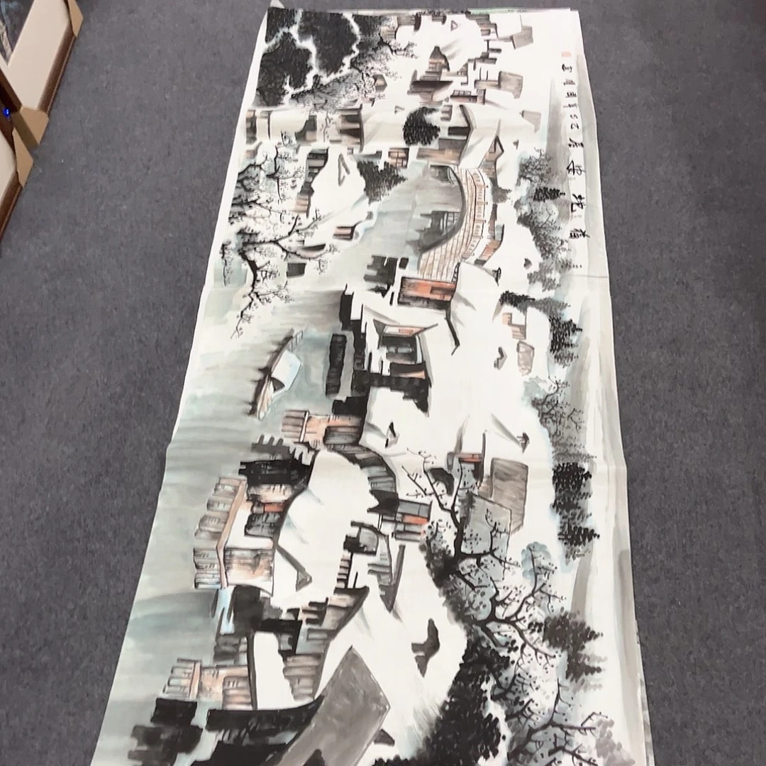 国画D国画作品单幅任发