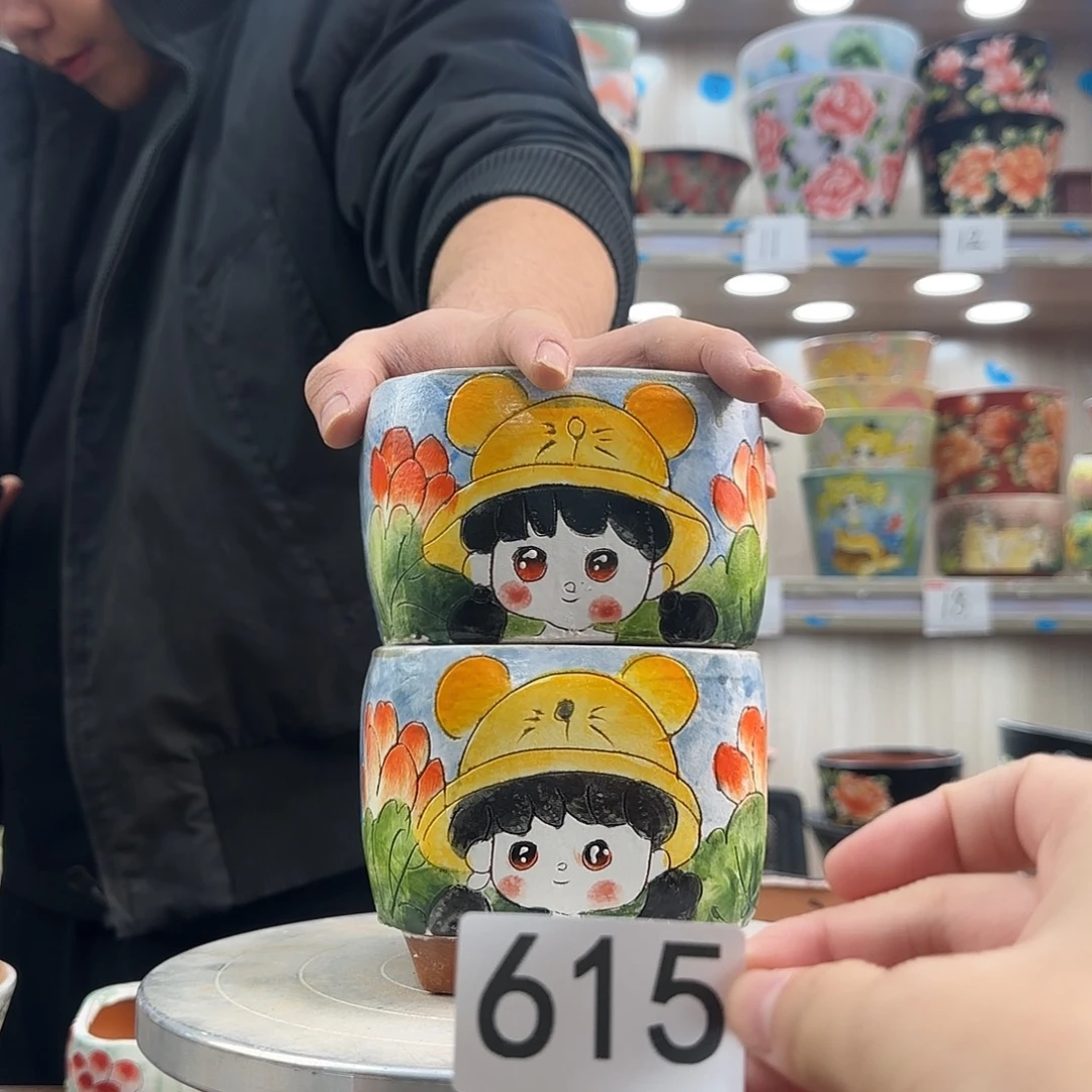 花盆紫砂瑕疵瑕疵615