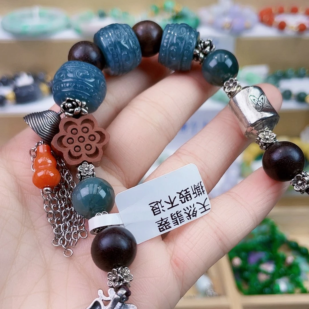 翡翠未镶嵌手链手链