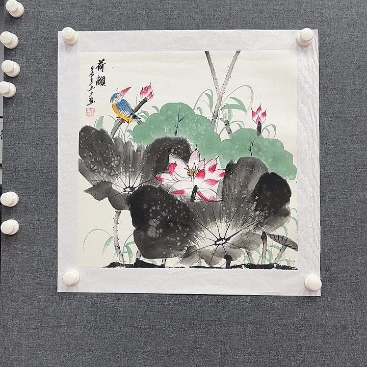 国画书画作品多次