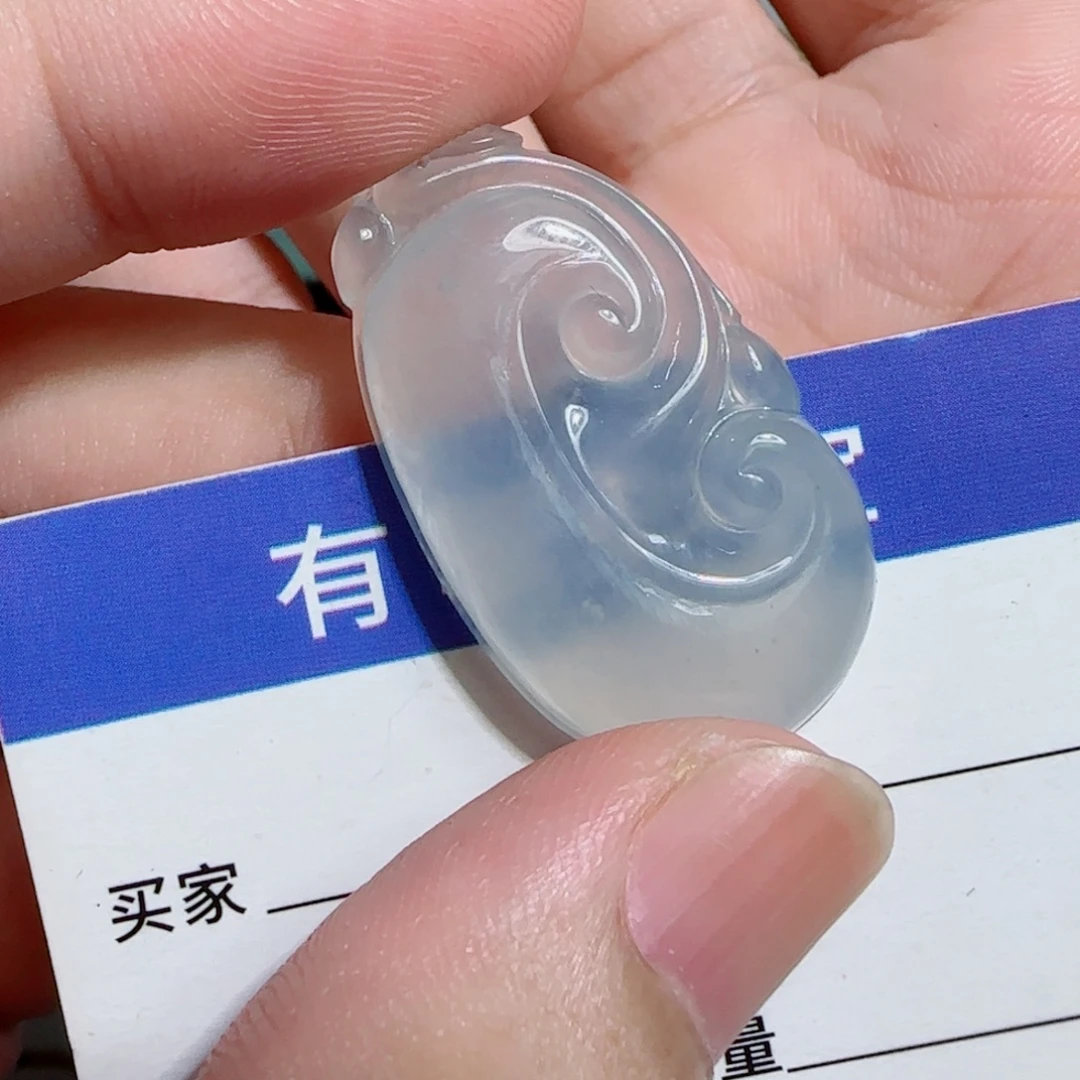 颈饰未镶嵌翡翠如意