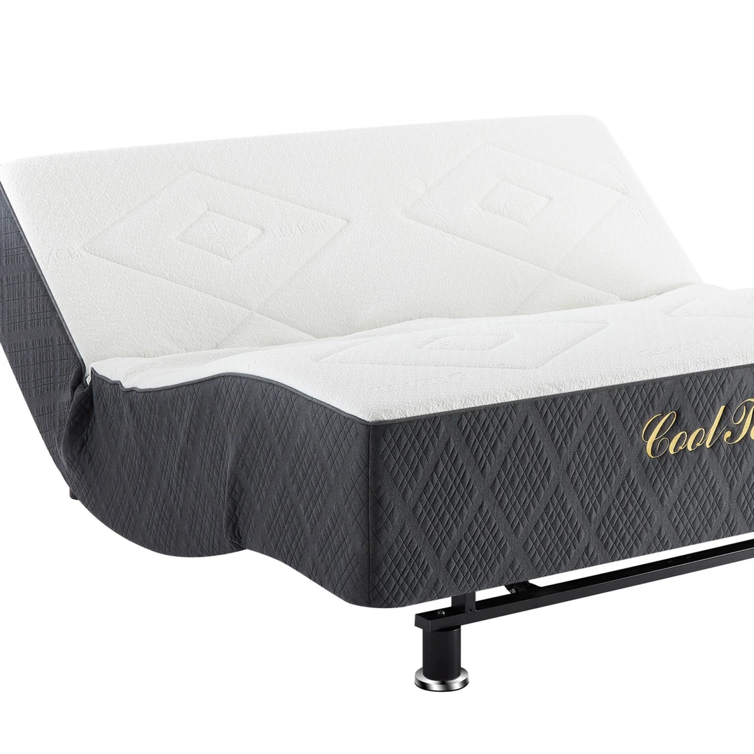 一体式智能床垫无需床的床垫，自带腿