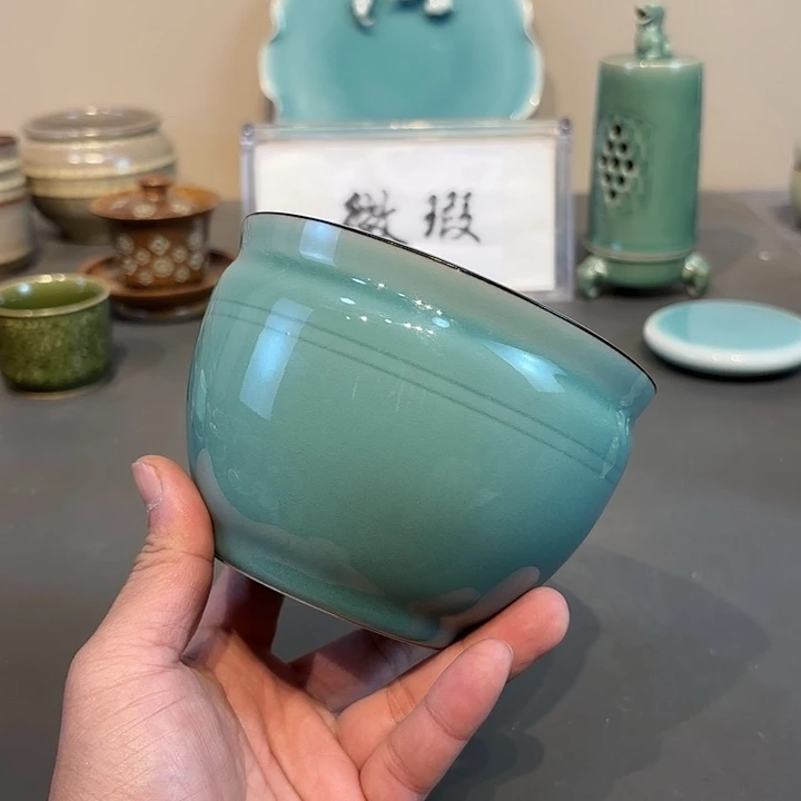 瓷片龙泉青瓷福利青瓷