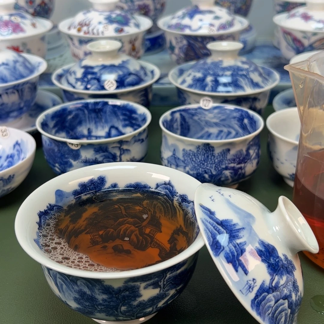 木木景德镇纯手绘茶具160