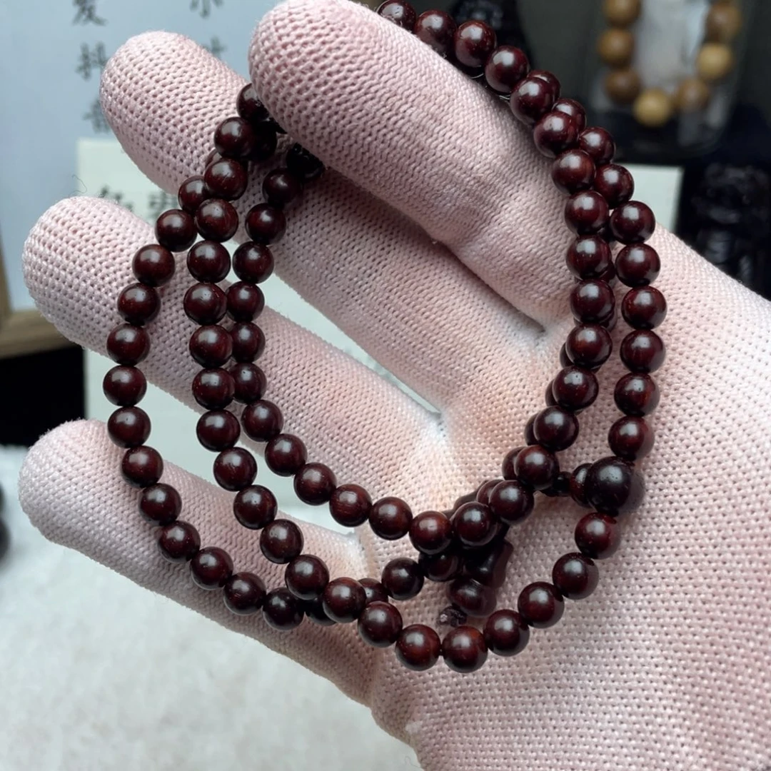 ****雯檀香紫檀（小叶紫檀）0.6×108 毕业款