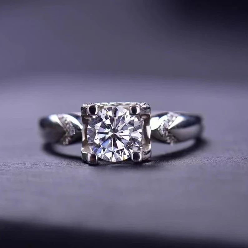 【南非严选】2.0CT 牛头闭口女戒