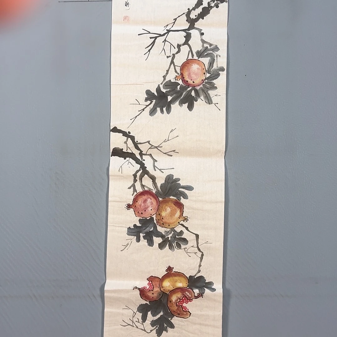 国画066 牡丹一如您的脸颊像我们