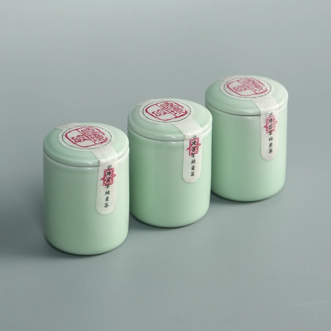 万孚茶业破睡境武夷岩茶乌龙茶瓷罐高级茶叶口粮自喝办公室接待