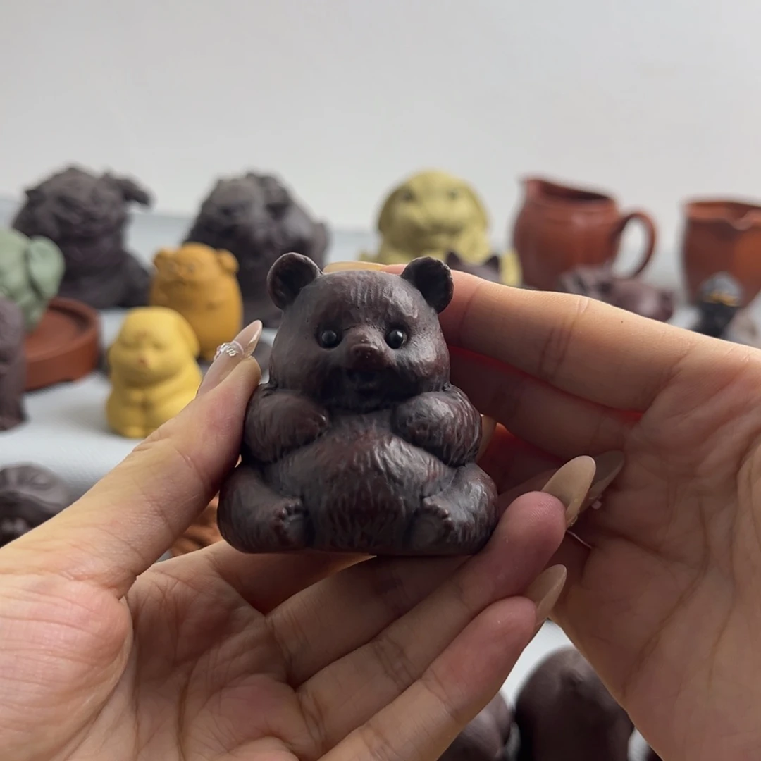 紫砂茶宠小*虎紫砂茶宠
