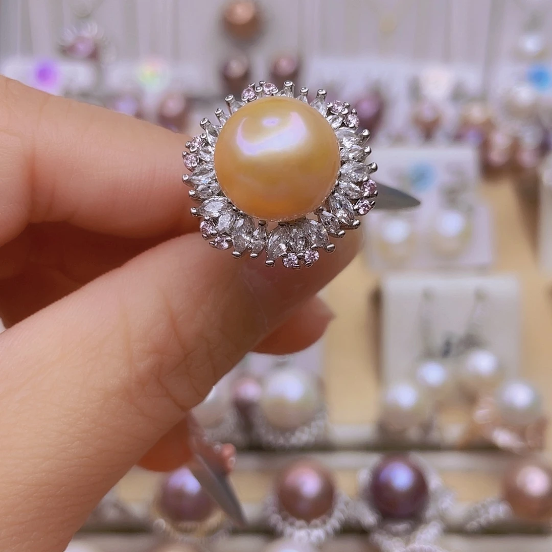 淡水珍珠戒指未镶嵌