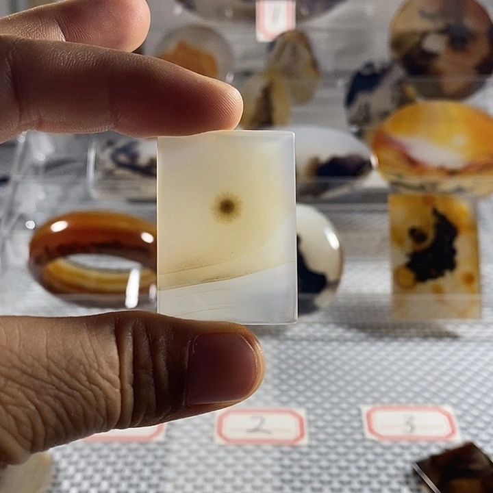 玛瑙/玉髓吊坠(不含链)未镶嵌