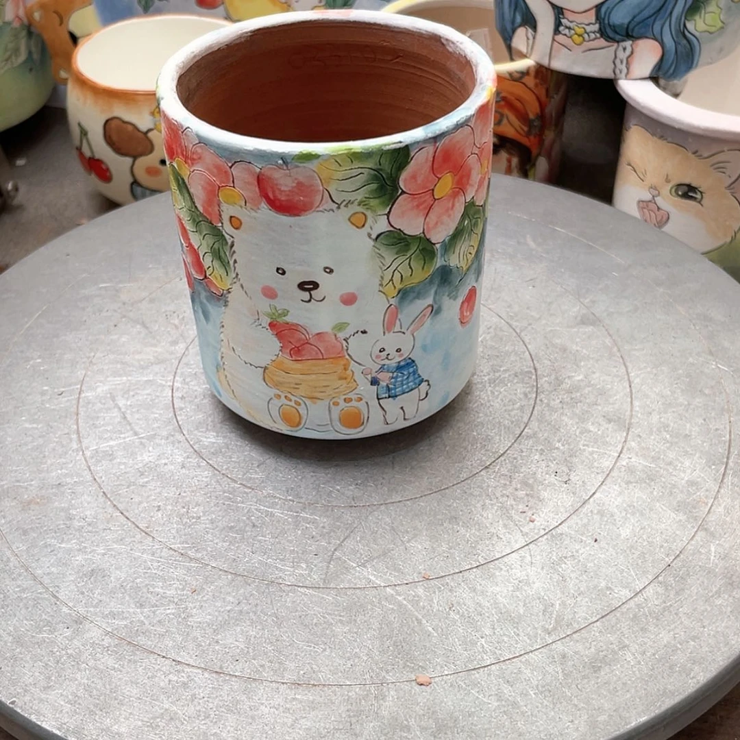 【闪购商品】紫砂花盆动物福利