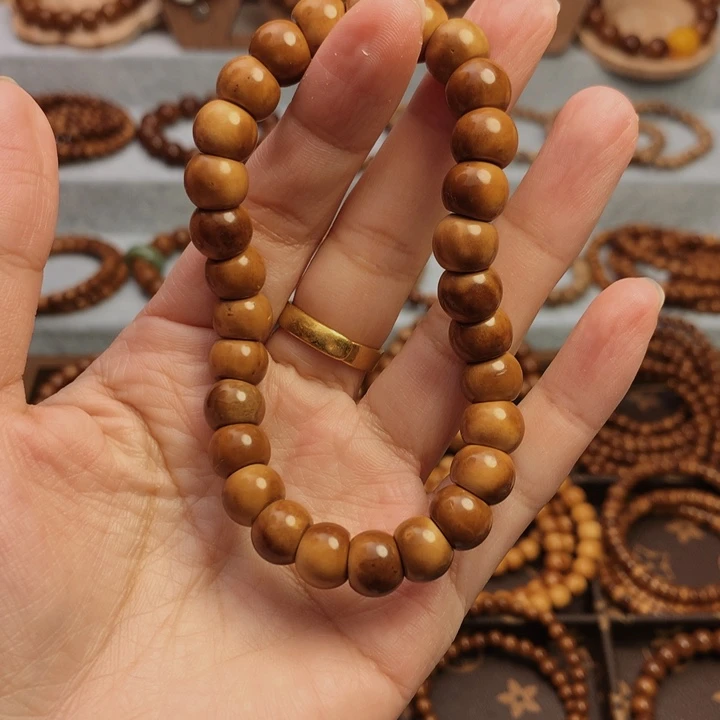 果皮天然库克精挑大肠卡10单圈手串