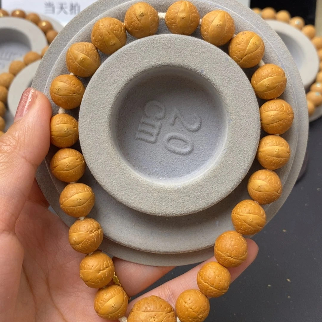 凤眼菩提吊坠12.5手串