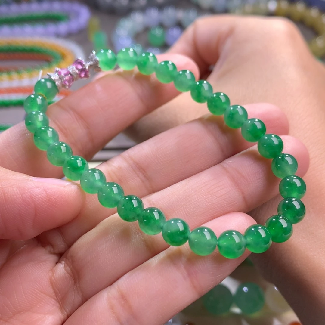 未镶嵌手链翡翠卡6