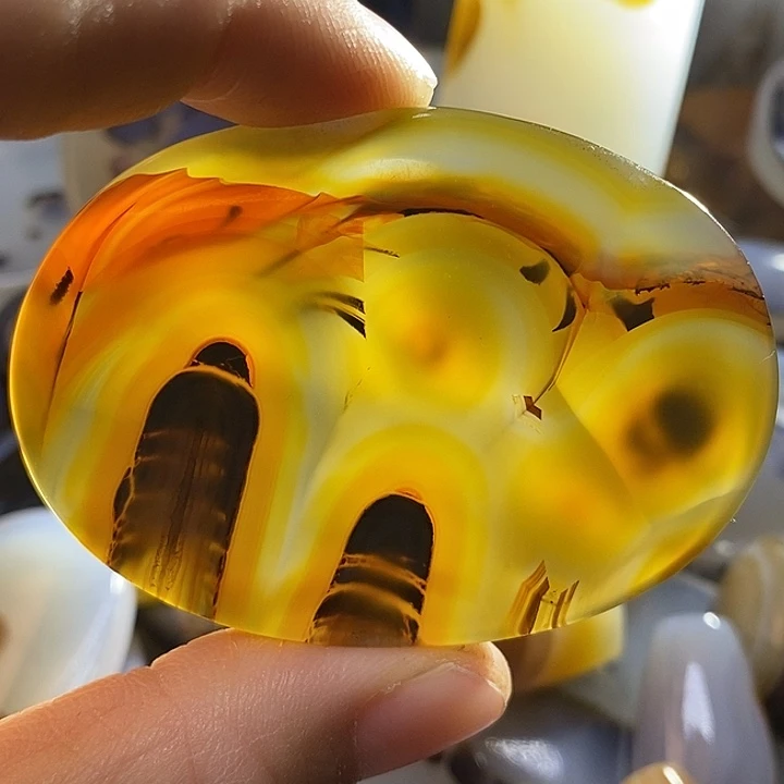 未镶嵌颈饰玛瑙/玉髓