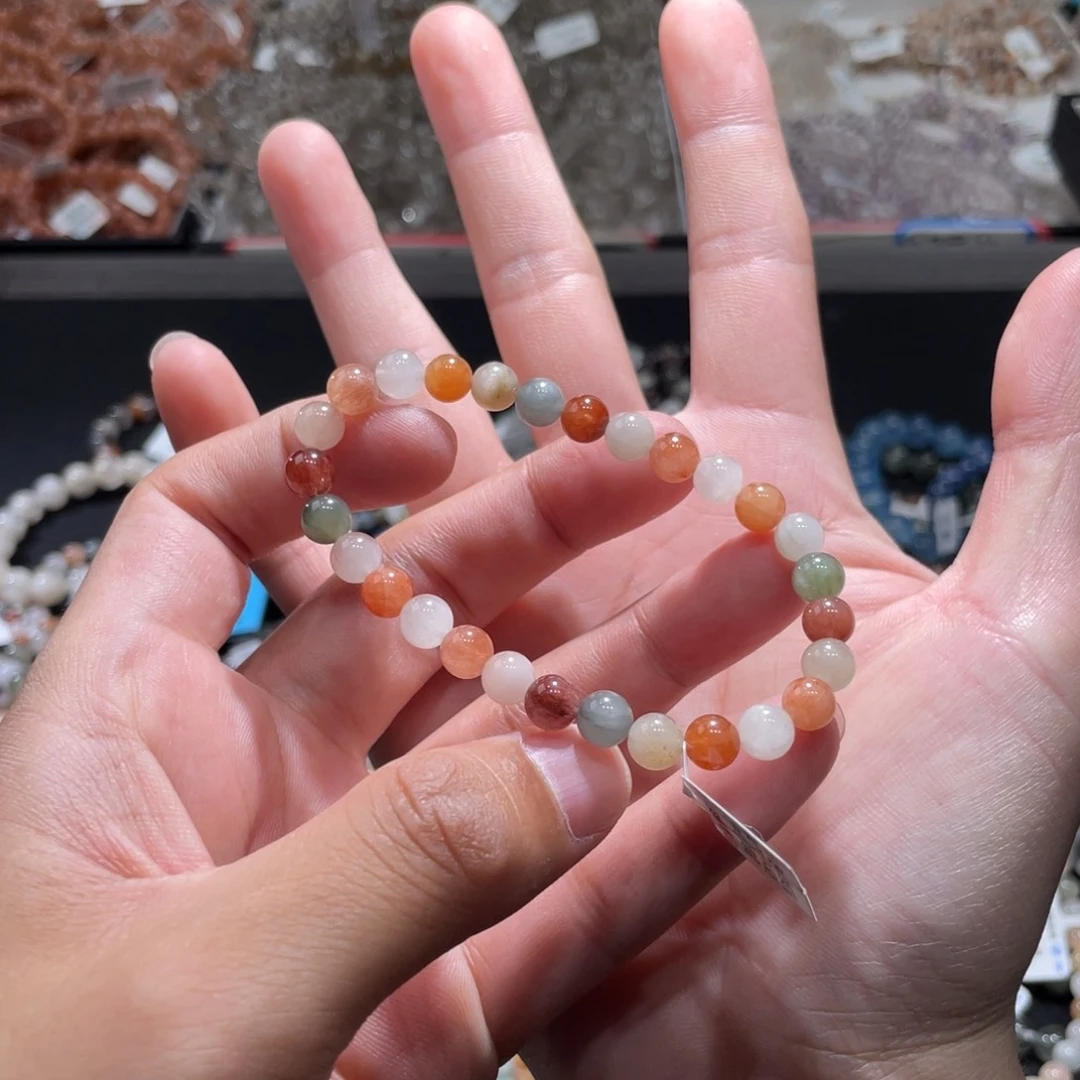 水晶手链未镶嵌508多样性发一  6+