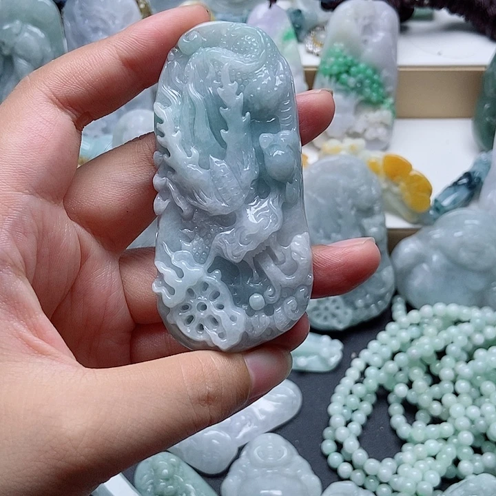 吊坠(不含链)未镶嵌翡翠1