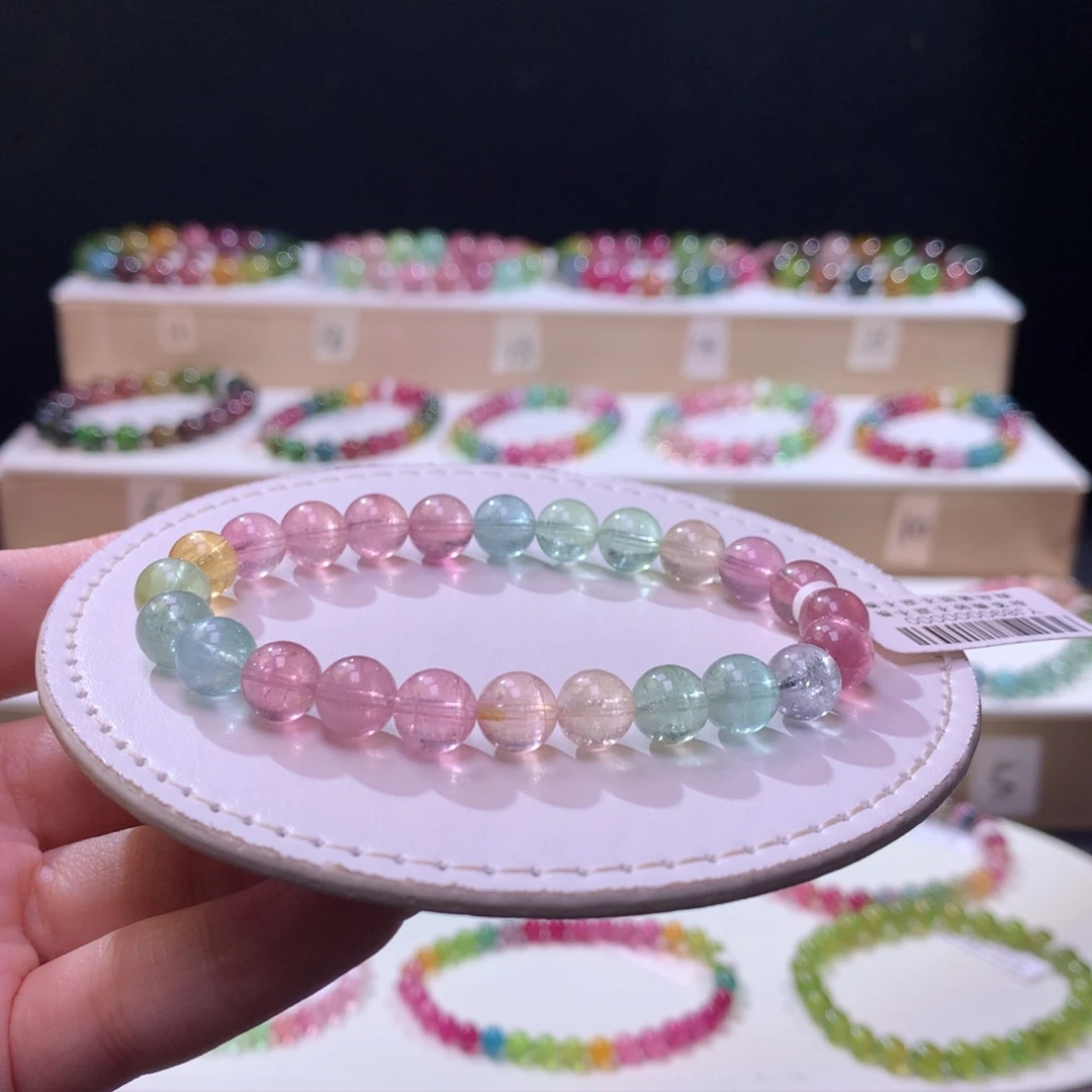 未镶嵌碧玺手链碧玺