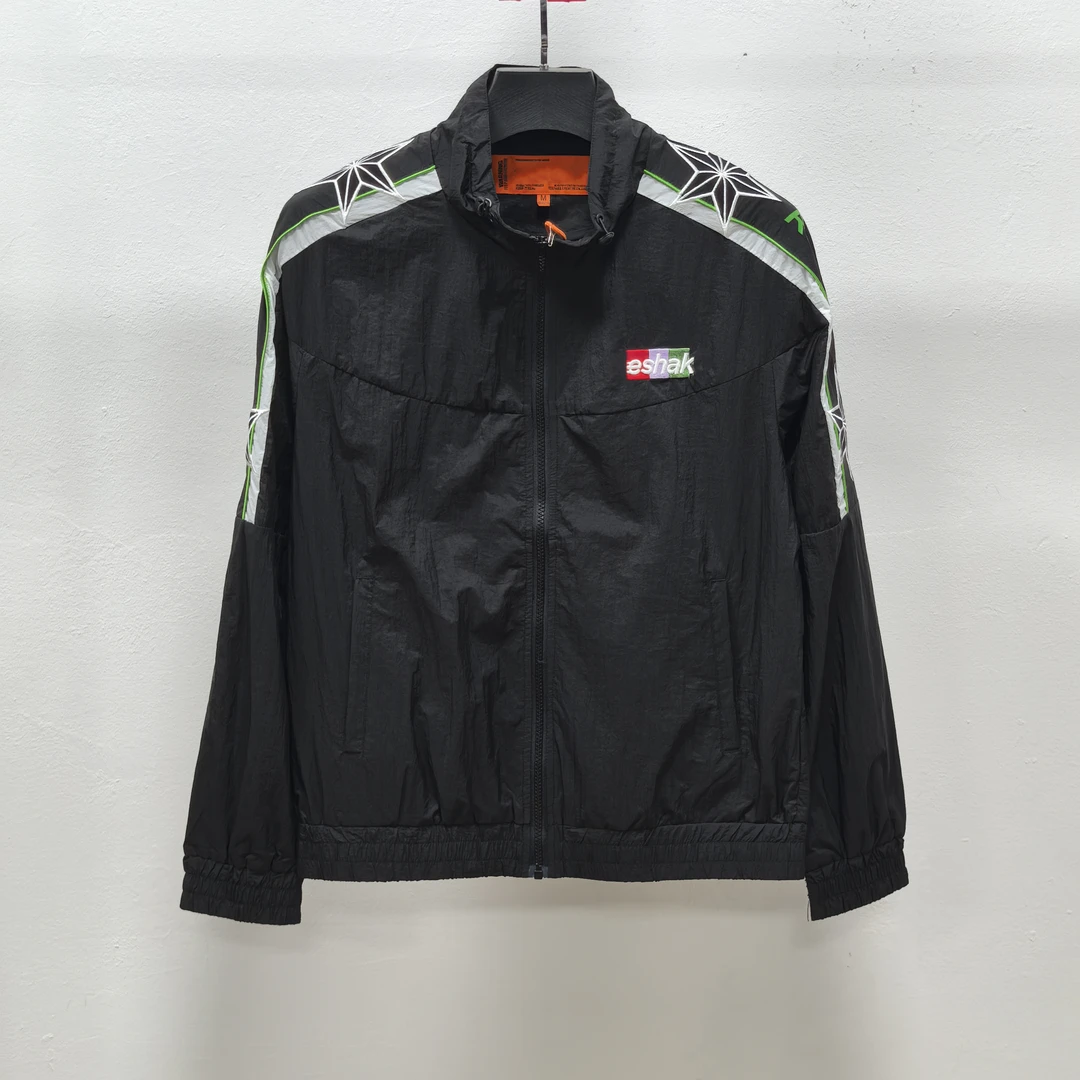 时尚潮流立领休闲百搭薄款夹克运动男士