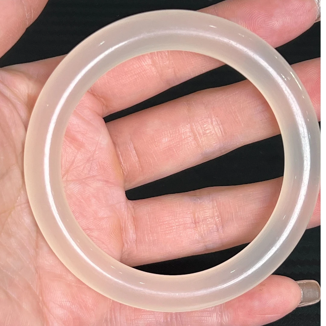 非金属珐琅手镯 白色 可变  手镯