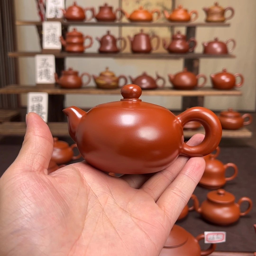 大***、茶壶紫砂精工贵妃