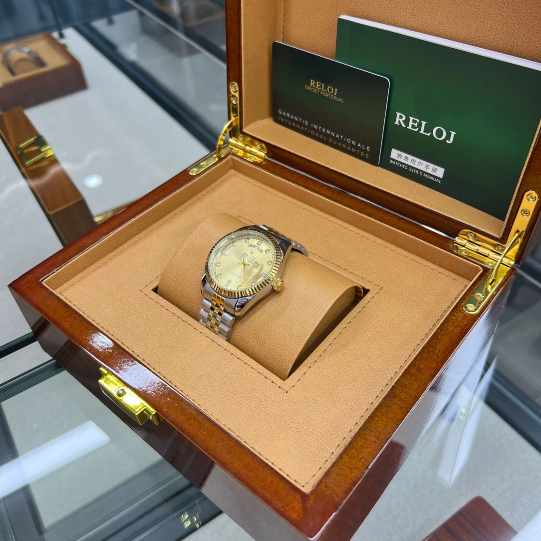 全新原装正品RELOJ/黄冰糖高端腕表型号2315男士全自动机芯手表