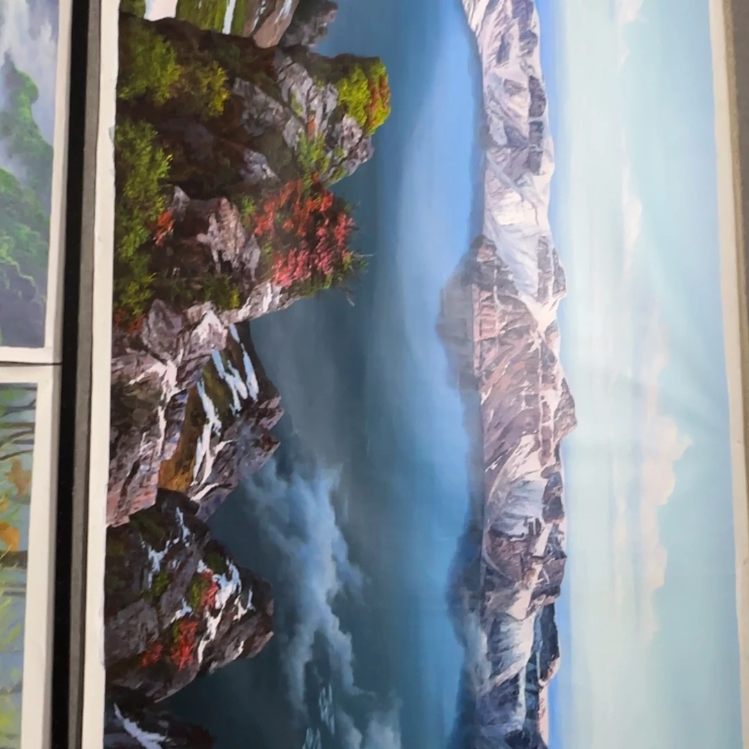 油画加油加油努力加油加油