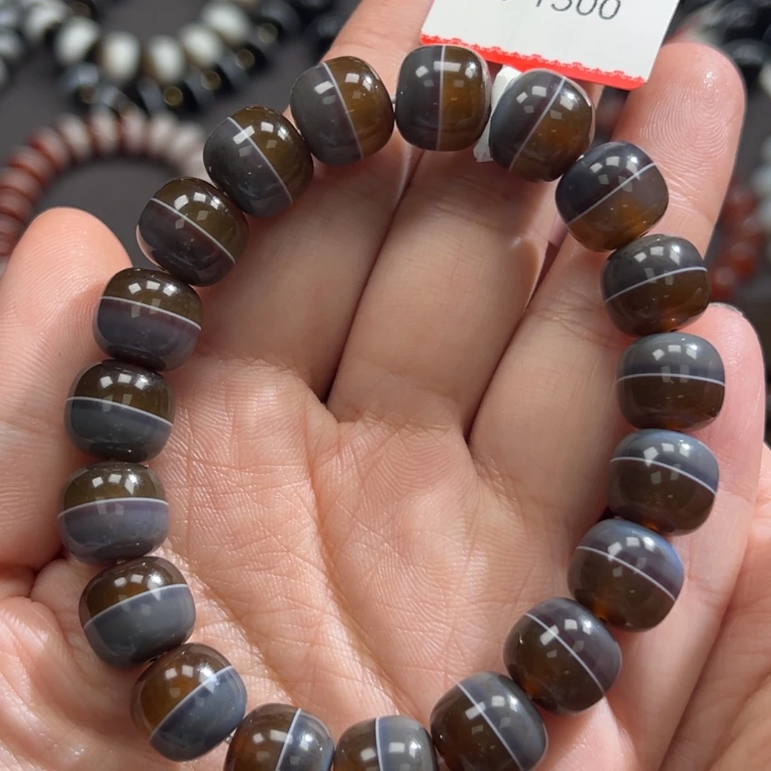 玛瑙/玉髓未镶嵌手链